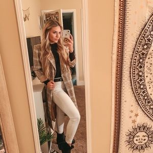 Ina long coat peacoat long topcoat